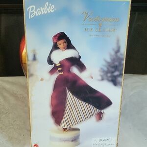 Barbie Victorian Ice Skater – Special Edition Holiday Doll (NRFB)